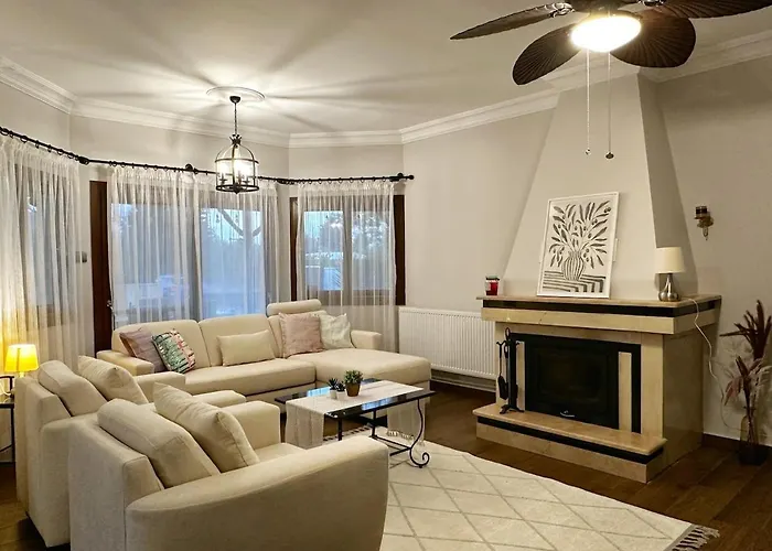 Cheerful And Cozy With Pool And Fireplace 別荘