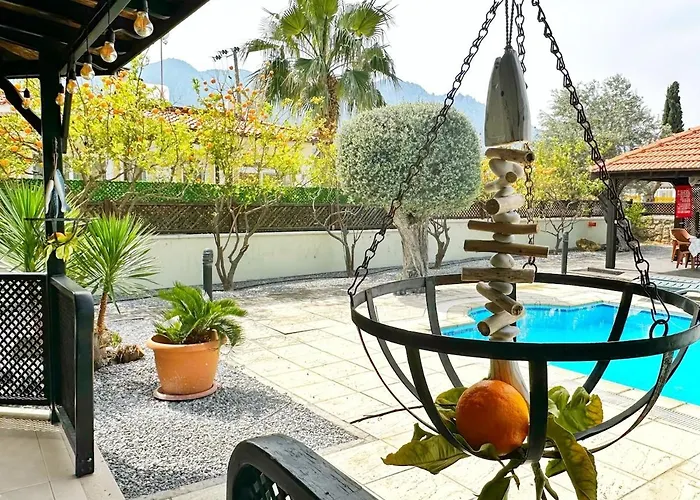 Cheerful And Cozy With Pool And Fireplace