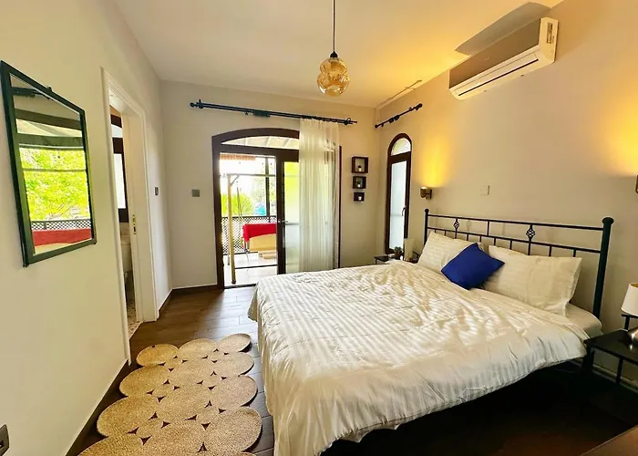 Cheerful And Cozy With Pool And Fireplace